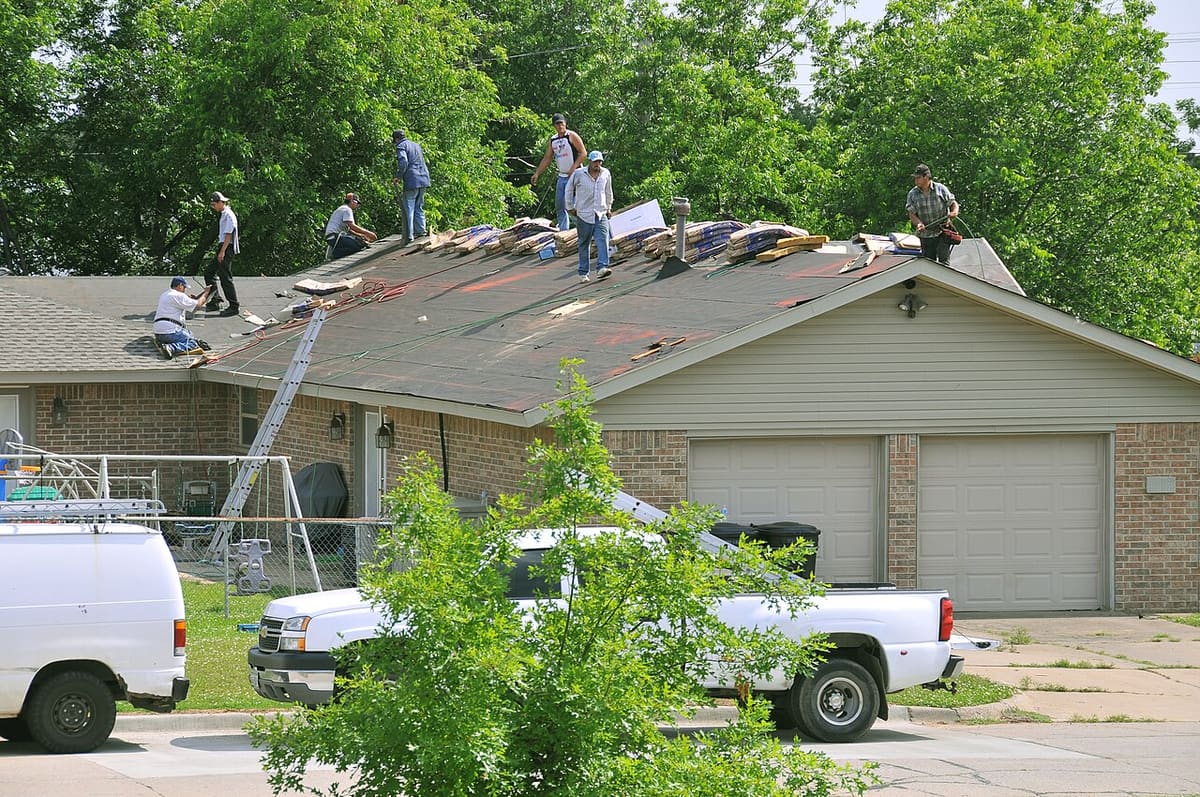 Tear-off and re-roof